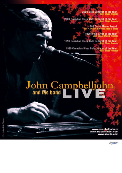 Konzertplakat John Campbelljohn